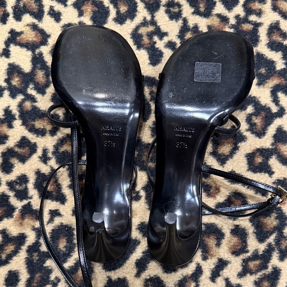 Khaite loop black Sandals - Picture 2 of 3